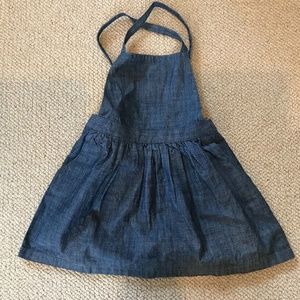Tea Denim Jumper Dress